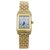 Jaeger Lecoultre "Reverso Duetto" watch in yellow gold, mother-of-pearl and diamonds.  ref.113545