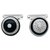 Chanel cufflinks "1932"in white gold, diamonds and onyx.  ref.113546