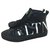 Valentino Garavani VLTN High-Top Sneaker Black Leather  ref.113573