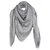 Louis Vuitton Monogram Scarf Grey Silk  ref.113679