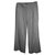 K by Karl Lagerfeld Linen Blend Trousers Grey Polyester Wool  ref.113723