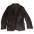 Blazer style leather jacket - Etro Brown  ref.113811