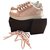 Louis Vuitton Sneakers Pink Leather Cloth Elastane  ref.113891