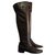 Autre Marque Beautiful Paolo Biondini thigh boots Black Leather  ref.114021