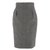 Zapa Skirt suit Grey Wool  ref.114295