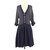 Marc by Marc Jacobs Dress Navy blue Cotton  ref.114334
