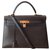Hermès hermes kelly 32 Sellier Brown Leather  ref.114500