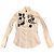 Blusa Coast Branca de Algodão com Bordados Pretos Branco - vista 2