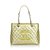 Chanel Grande shopping bag in vernice D'oro Pelle Pelle verniciata  ref.114512