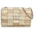 Chanel Patchwork-Flap-Tasche für Neuauflage Braun Beige Hellbraun Schweden Leder  ref.114556