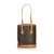 Louis Vuitton Monogram Petit Bucket Brown Cloth  ref.114575