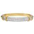 Bracelet Fred "Isaure", 2 tons d'or et platine, diamants. Or jaune Or rose  ref.114855