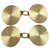 inconnue "Discs" cufflinks in yellow gold.  ref.114881