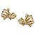Van Cleef & Arpels earrings "Noeud" in yellow gold and diamonds.  ref.114895