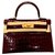 Hermès Kelly Mini II Cuirs exotiques Bordeaux  ref.114966