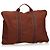 Hermès Canvas Porte-Document Business Bag Marron Bleu Bleu Marine - vue 2