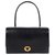 Hermès Soberba bolsa Hermes "Buttonhole" lagarto de couro preto vintage em muito bom estado! Couros exóticos  ref.115020