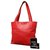 Chanel handbag Red Leather  ref.115078