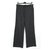 Trussardi wide leg pants large trousers M / L 46IT Grey Polyester Viscose  ref.115100