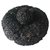 Chanel, Spilla Camelia tweed nero grigio  ref.115145