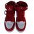 Nike Air Jordan 1 Retro hoch rot Leder  ref.115184
