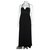 Max Mara Evening gown in black Wool Viscose Acetate  ref.115216