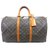 Louis Vuitton keepall 50 Monogram Brown Leather  ref.115294