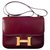 Hermès ¡Magnífica caja de cuero color burdeos de Hermes Constance en muy buenas condiciones!  ref.115450