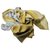 Jil Sander Cachecol de seda, lenço leve com logotipo Bege  ref.115471
