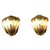 Wunderschöne Vintage Ohrringe Nina Ricci Golden Stahl  ref.115490