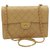 Chanel Timeless single flap Brown Leather  ref.115507