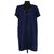 Ba&Sh Dress Navy blue Cotton  ref.115558