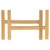 Boucle de ceinture Hermès H2 en acier doré brillant, état neuf !  ref.115601