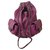 Chanel Mochila Púrpura Cuero  ref.115609