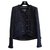 Chanel Chaquetas Negro Tweed  ref.115618