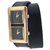 Chopard "Dualtime" watch in yellow gold on leather.  ref.115726