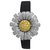 Relógio Van Cleef & Arpels, "Marguerite Secreta", em ouro branco madrepérola e diamantes. Ouro amarelo  ref.115754