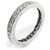 Cartier alliance ring in platinum, princess cut diamonds.  ref.115763