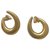 Paire de boucles d'oreilles "créoles" Zolotas en or jaune.  ref.115770