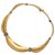 inconnue Collar "drapeado" en oro amarillo., diamantes de talla antigua.  ref.115826