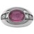 inconnue White gold ring, pink tourmaline and diamonds.  ref.115828