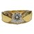 Chaumet ring "Plume" set with a diamond 0,77 carat E / VS2 Yellow gold  ref.115836