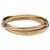 Love Cartier bracelet "Trinity" model in yellow gold, pink and white. White gold Pink gold  ref.115838