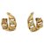 Boucles d'oreilles Cartier, modèle "Bergame" en or jaune, diamants.  ref.115871