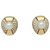 Brincos Cartier, Modelo de jasmin, Em ouro amarelo, pérolas e diamantes.  ref.115877