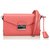 Prada Saffiano Mini Sound Crossbody Bag Pink Leather  ref.116151