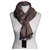 guccissima scarf new Brown Beige Silk Wool  ref.116220