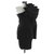 Ichi Dresses Black Polyester Viscose Elastane  ref.116283