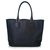 Fendi Zucchino Jacquard Spalmati Tote Bag Black Leather Cloth  ref.116289
