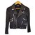 The Kooples Sport Biker jackets Black Polyester  ref.116378